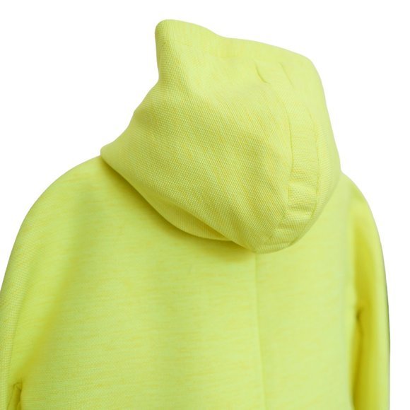 J. CREW COLLECTION Neon Yellow Textured Basket-Weave NWOT Toggle Coat Size 12 - Picture 15 of 16
